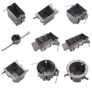 Boîtes de prises électriques en plastique étanches et isolantes, design moderne, fiables et professionnelles, garantie 1 an, pour plafonds intégrés - Product Image 2