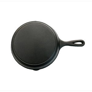 Cast Iron Frying Pan Round 10 Inch Durable For Gas And Induction Stoves - Product Image 3