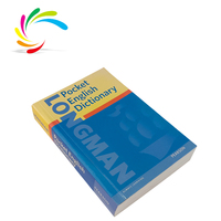 Fabricant chinois Nouveauté promotionnelle Dictionnaire anglais à couverture souple Stock Dictionnaire anglais de poche Longman