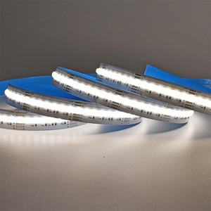 Bande <span class=keywords><strong>LED</strong></span> COB <span class=keywords><strong>RGBW</strong></span> à très haute densité 784 <span class=keywords><strong>LED</strong></span>/m 24V sans points linéaires <span class=keywords><strong>Ruban</strong></span> flexible 12mm de largeur 5 broches Qualité Ra90 - Product Image 2