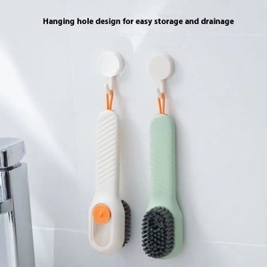 Professional Multi-Functional Shoe <b>Cleaning</b> <b>Brush</b> Liquid-Adding Soft Bristle Household Laundry Magic Tool Non-Damaging <b>for</b> Shoes - Product Image 3