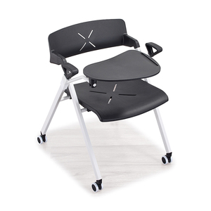 เก้าอี้ฝึกอบรมผ้าพับได้แบบไฮดรอลิกทันสมัยสำหรับผู้บริหาร - ทนทาน เลื่อนได้ รับประกัน 36 เดือน สีตามสั่ง นั่งสบาย แข็งแรง - Product Image 4