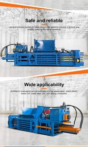 Compacteur <span class=keywords><strong>de</strong></span> déchets entièrement automatique avec contrôle intelligent, adapté aux centres <span class=keywords><strong>de</strong></span> recyclage, machine <span class=keywords><strong>de</strong></span> pressage hydraulique horizontale durable - Product Image 6