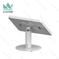 Comptoir rotatif LST11B-C de bureau pour iPad Tablette PC Kiosque de bureau en métal Kiosque de tablette Android Kiosque de tablette avec serrure