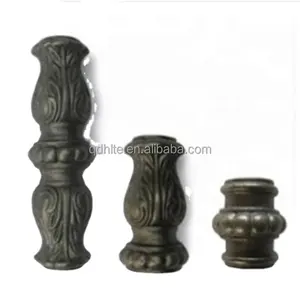 wrought iron stud ornaments fence and stairs parts wrought iron studs cast iron collars