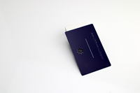 Cartes de visite personnalisées découpées sur mesure, imprimées UV, en acier inoxydable noir poli, gravées, 85x54mm, pour membres VIP, artisanat métallique