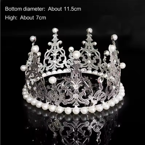 Ultima Novità: Corona <span class=keywords><strong>per</strong></span> Feste, Decorazione <span class=keywords><strong>per</strong></span> Compleanni, Matrimoni e Torte, Accessorio Decorativo <span class=keywords><strong>per</strong></span> Torte di Compleanno - Product Image 6