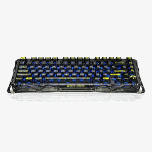 <span class=keywords><strong>Tastiera</strong></span> Meccanica GravaStar Mercury K1 Lite 75% 80 Tasti Hot Swappable 2.4G <span class=keywords><strong>Bluetooth</strong></span> Type-C Tre Modalità <span class=keywords><strong>Tastiera</strong></span> <span class=keywords><strong>da</strong></span> <span class=keywords><strong>Gaming</strong></span> - Product Image 2