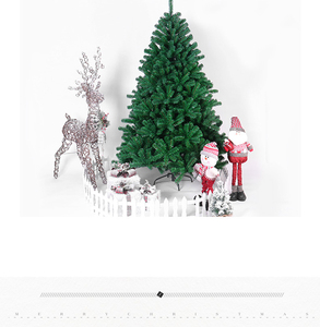 Hot Selling High Quality High Density Metal Base Artificial Pvc Christmas Tree for Christmas Decoration Party - Product Image 6