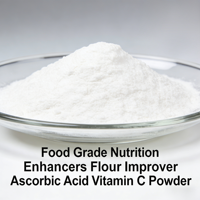 Poudre de vitamine C à l'acide ascorbique avec halal améliorateur de farine rehausseurs de nutrition de qualité alimentaire