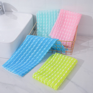 Nylon Bath Towel 30x90cm Rectangle Shower Scrubber <b>Body</b> <b>Scrubbing</b> Towel For Bath Use - Product Image 2