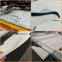 Vente d'usine DAKE : Machine de découpe CNC pour cuir avec caméra de vision et couteau oscillant pour cuir et tissu