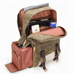 BEARKY sac à dos pour appareil photo professionnel pour DSLR étanche Durable caché compartiment pour ordinateur portable fermeture éclair pour photographie en plein air - Product Image 3