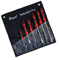 X-spark 6Pcs Set Peralatan Anti Percikan Tembaga Berilium, Perlengkapan Perkakas Tangan Anti Ledakan untuk Industri Minyak, Gas, dan Kimia