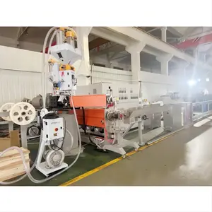 120 High speed insulation PE PVC LSZH HFFR plastic extruder for power cable copper core sheathing