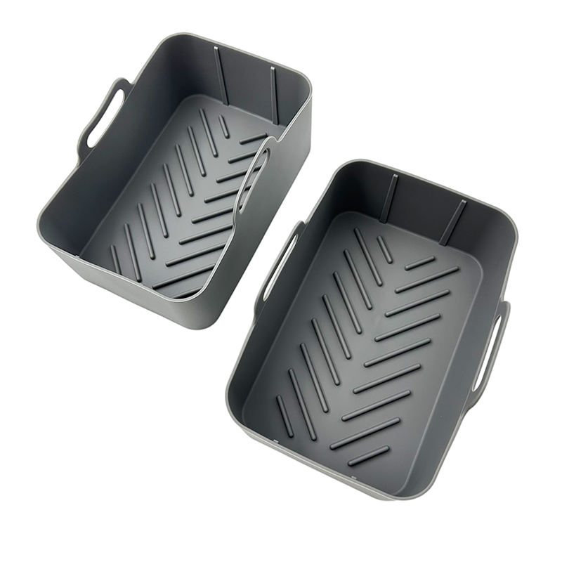 Gray 2pcs Dual Basket