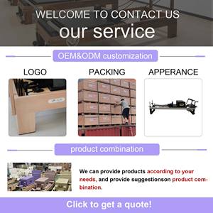 Équipement de studio classique pour la musculation, l'équilibre corporel, le fitness, l'exercice, le yoga, le Pilates Reformer en aluminium - Product Image 5