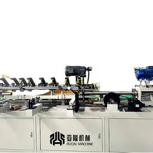 Máquina automática de corte frontal de papel con cortadora de núcleo de tubo de papel