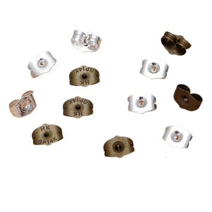 jiangc (06185) Bouchons d'<span class=keywords><strong>oreille</strong></span> en cuivre 5*<span class=keywords><strong>7mm</strong></span>, accessoires, capuchons et embouts pour bricolage, vente en gros - Product Image 1