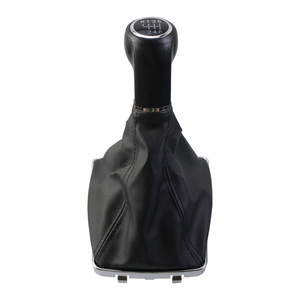 Opel Astra H Gear Shift Knob Leather Cover 5 6 Speed Ergonomic Design Car <b>Interior</b> <b>Accessory</b> - Product Image 1