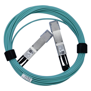 สายเคเบิลออปติคอลแบบแอคทีฟ Mfa1a00-e010 100gb/s Qsfp28 Mmf 10 เมตร สำหรับ Infiniband Edr Mfa1a00-e010 100gb/s Qsfp28 Mmf สายออปติคอลแบบแอคทีฟ - Product Image 1
