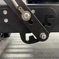 Cama de Pilates Reformer Premium, Equipo de Entrenamiento Profesional para Estudio de Yoga, Recuperación Física y Ejercicio Diario