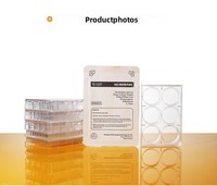 Consommables de laboratoire : Plaques de culture cellulaire à fond plat pour détection par fluorescence, 6, 12, 24, 48, 96 puits