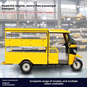 Alivia tus preocupaciones: Triciclo taxi <span class=keywords><strong>de</strong></span> gasolina <span class=keywords><strong>de</strong></span> doble propósito para transporte <span class=keywords><strong>de</strong></span> personas y carga (Tuk Tuk) - Product Image 2