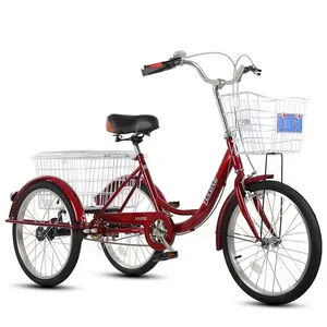 Feito na china triciclo para adultos pode transportar 3 rodas para venda