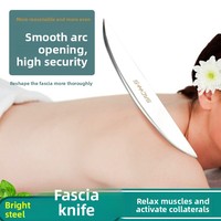 Couteau de massage en acier inoxydable, ensemble de six pièces, professionnel, pour rééducation, physiothérapie, réparation profonde des tendons et raclage