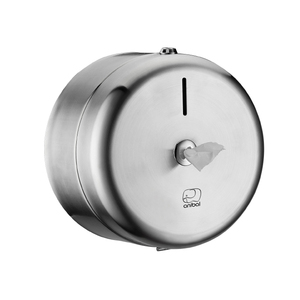 Dispenser per Asciugamani di Carta in Acciaio Inox, Stile Industriale Mini, Montaggio a Parete per Uso in Bagno - Product Image 1