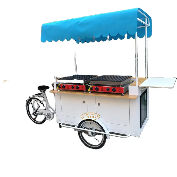 Gıda bisiklet can ev a propan tankı, hot dog gıda gitmek