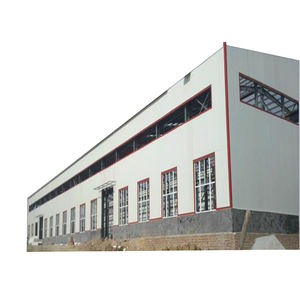 Bâtiment d'atelier métallique préfabriqué sur mesure pour usine de fabrication, système de charpente en acier - Product Image 5