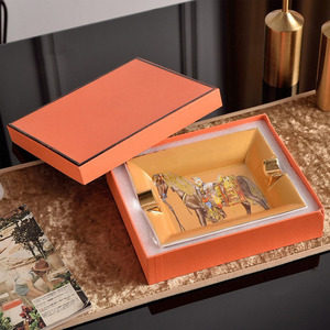 Vente en gros d'usine, ensemble de thé de l'après-midi moderne et luxueux, tasse à café en céramique et soucoupe avec boîte cadeau - Product Image 6