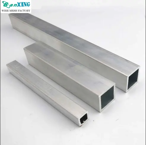 Q195 Black Square Steel Pipes Galvanized Cold Tubes for Furniture Making
