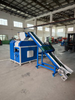 Granulateur de fil de cuivre Wisdom Small 100-150 kg/h, machine de granulation de câbles usagés, équipement de recyclage de câbles électriques en promotion