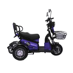 Popular electric tricycle 3 wheel electric scooter with new design CE certificate electric tricycle for passenger/auto rickshaw