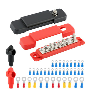 Barra de Distribución de 12 Canales, 150A, Alta Corriente, para Sistema Eléctrico de Caravana, Barco, RV, Nailon, Certificación CE - Product Image 5