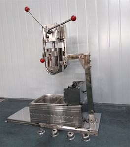 Comercial España Churro Maker 5L Capacidad Máquina de frutas latinas con tres moldes Freidora profunda Procesador de aperitivos - Product Image 3