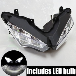 KOLMIO-LAM adapté pour <span class=keywords><strong>NINJA</strong></span> 400/<span class=keywords><strong>250</strong></span> EX400 NINJA400/<span class=keywords><strong>250</strong></span> phare avant de moto phare avant lampe avant assemblage - Product Image 3