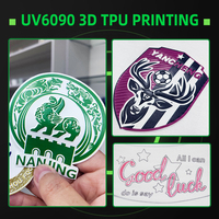 Imprimante SUBLISTAR 3D TPU pour patchs, UV DTF, broderie, impression de logos et badges, 9060 6090, impression à plat, 3 têtes I3200, caméra