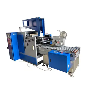 China supplier automatic 4 shafts food silicon paper roll rewinder machine with high speed
