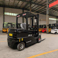 Chariot élévateur électrique 2,5 tonnes à moteur AC, contrepoids, pour le chargement de conteneurs, avec fonctionnement économe en énergie