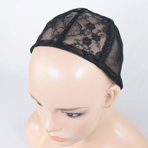 Topi Wig Setengah Kepala dengan Tali Serut 3/4 untuk Pembuatan Wig - Product Image 3
