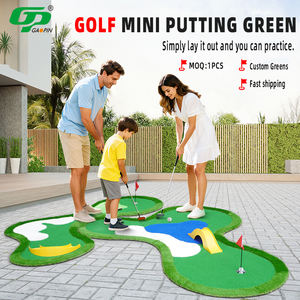 <span class=keywords><strong>Mini</strong></span> green de <span class=keywords><strong>golf</strong></span> pour la maison, intérieur/extérieur, gazon simulé, base en caoutchouc antidérapante, forme personnalisée, tapis de pratique de <span class=keywords><strong>jeu</strong></span>, verre/nylon/EVA - Product Image 1