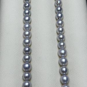 Perlas de Agua Dulce Naturales de 3-4 mm, Color Blanco, Luz Intensa, Forma Redonda, Impecables, Perlas Zhuji sin Pulir, Finamente Seleccionadas - Product Image 3