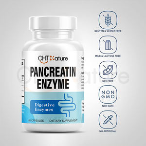 Complément digestif CHTNature, enzyme pancréatique, 60 capsules/flacon, capsules d'enzymes pancréatiques - Product Image 4