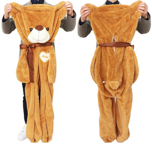 Gros différentes couleurs non rembourrés <span class=keywords><strong>en</strong></span> peluche <span class=keywords><strong>ours</strong></span> <span class=keywords><strong>en</strong></span> peluche jouets peau faible quantité minimale de commande pas cher grand géant doux <span class=keywords><strong>en</strong></span> peluche peaux <span class=keywords><strong>rose</strong></span> <span class=keywords><strong>ours</strong></span> <span class=keywords><strong>en</strong></span> peluche - Product Image 2