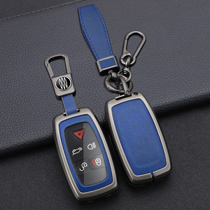 Étui pour clé de voiture <span class=keywords><strong>Jaguar</strong></span> XE E-Pace XJ XF C-X16 <span class=keywords><strong>V12</strong></span> XJL <span class=keywords><strong>F</strong></span>-<span class=keywords><strong>TYPE</strong></span> Guitar Land Rover Range Rover Sport Evoque, accessoires intérieurs de voiture - Product Image 3