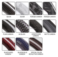 Volante de fibra de carbono Interior de coche personalizado para Ford Raptor F150 6,2 2010 2011 2012 2013 2014